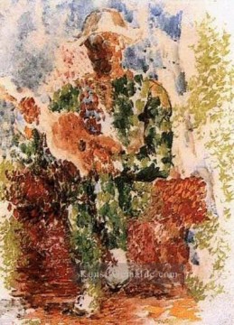 young woman with a letter Ölbilder verkaufen - Arlequin a la guitare3 1916 kubist Pablo Picasso